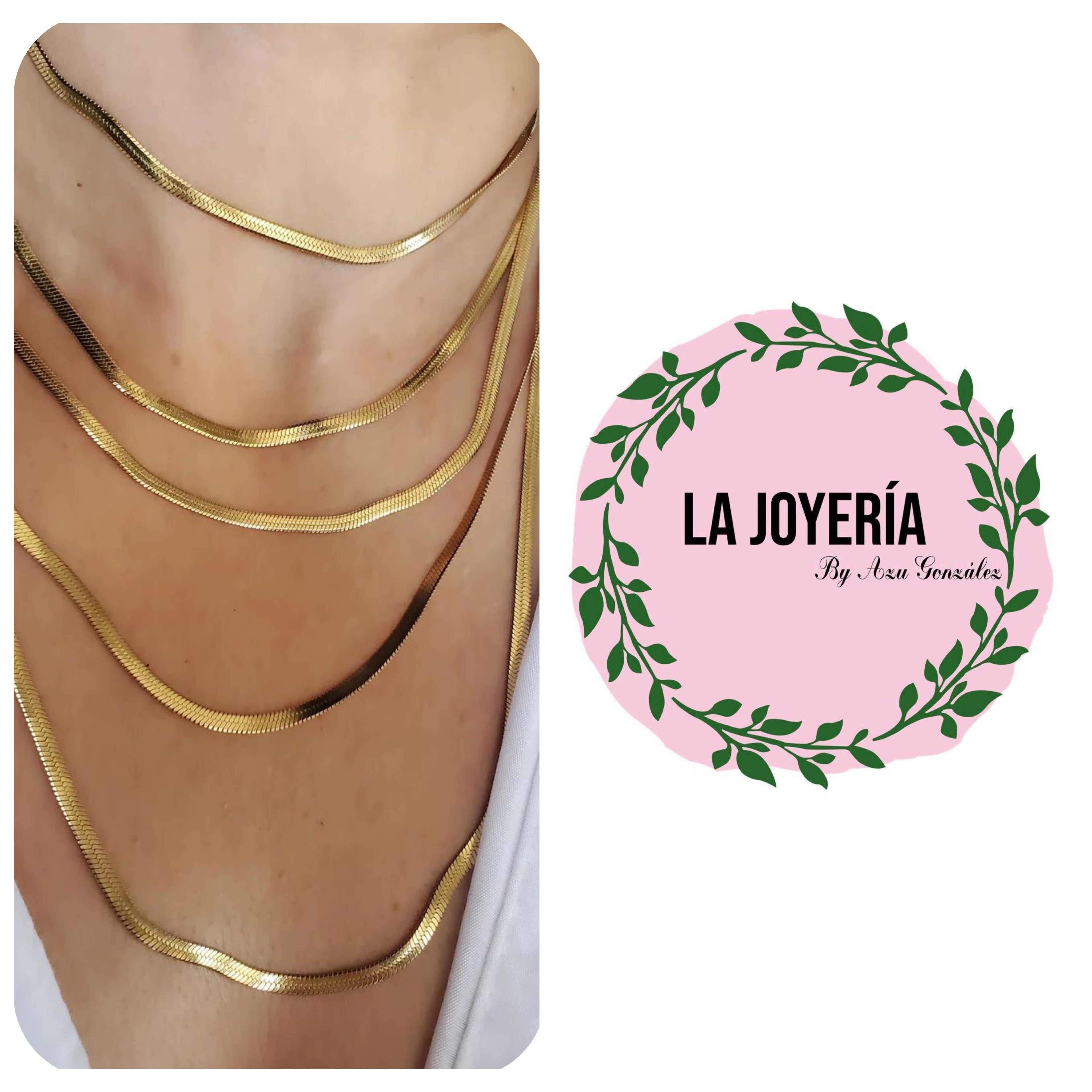 Collar acero inoxidable de 5 niveles